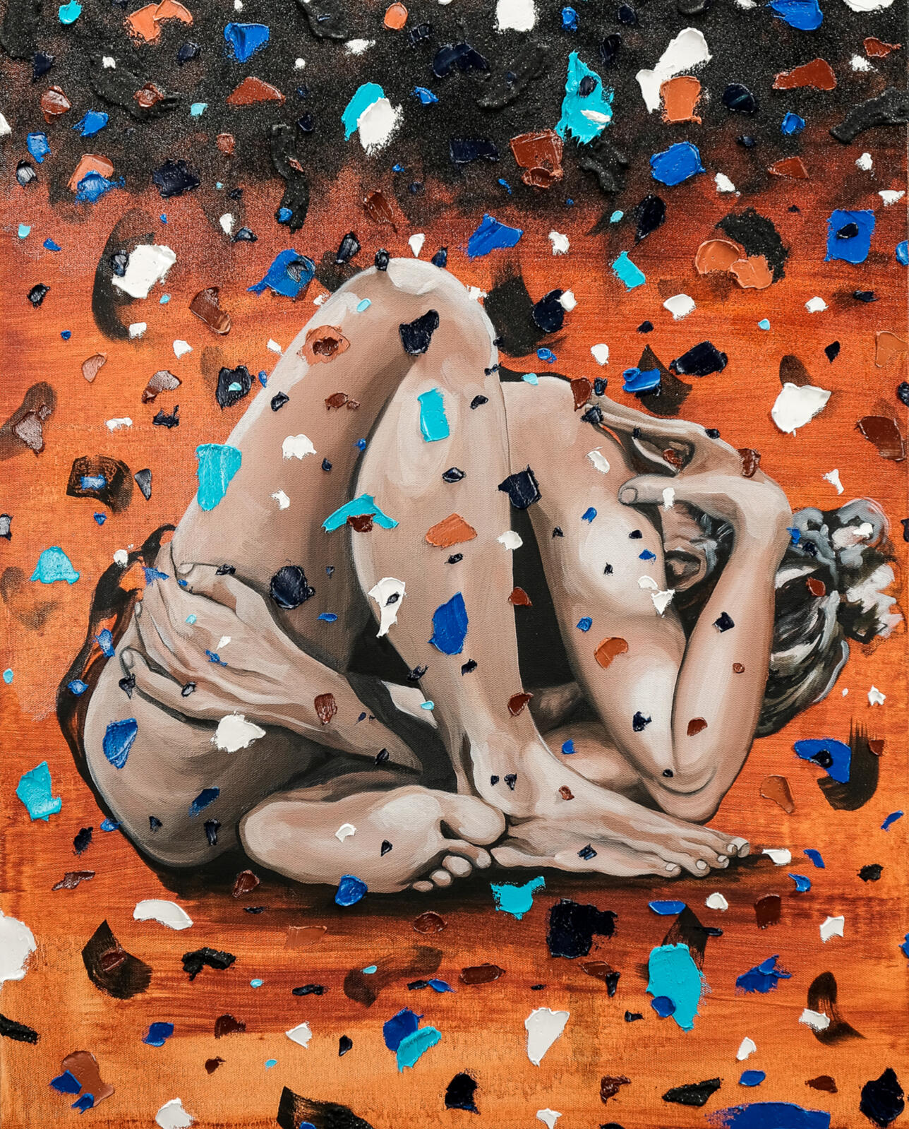 Among the Hidden - 36" x 24", Oil on canvas