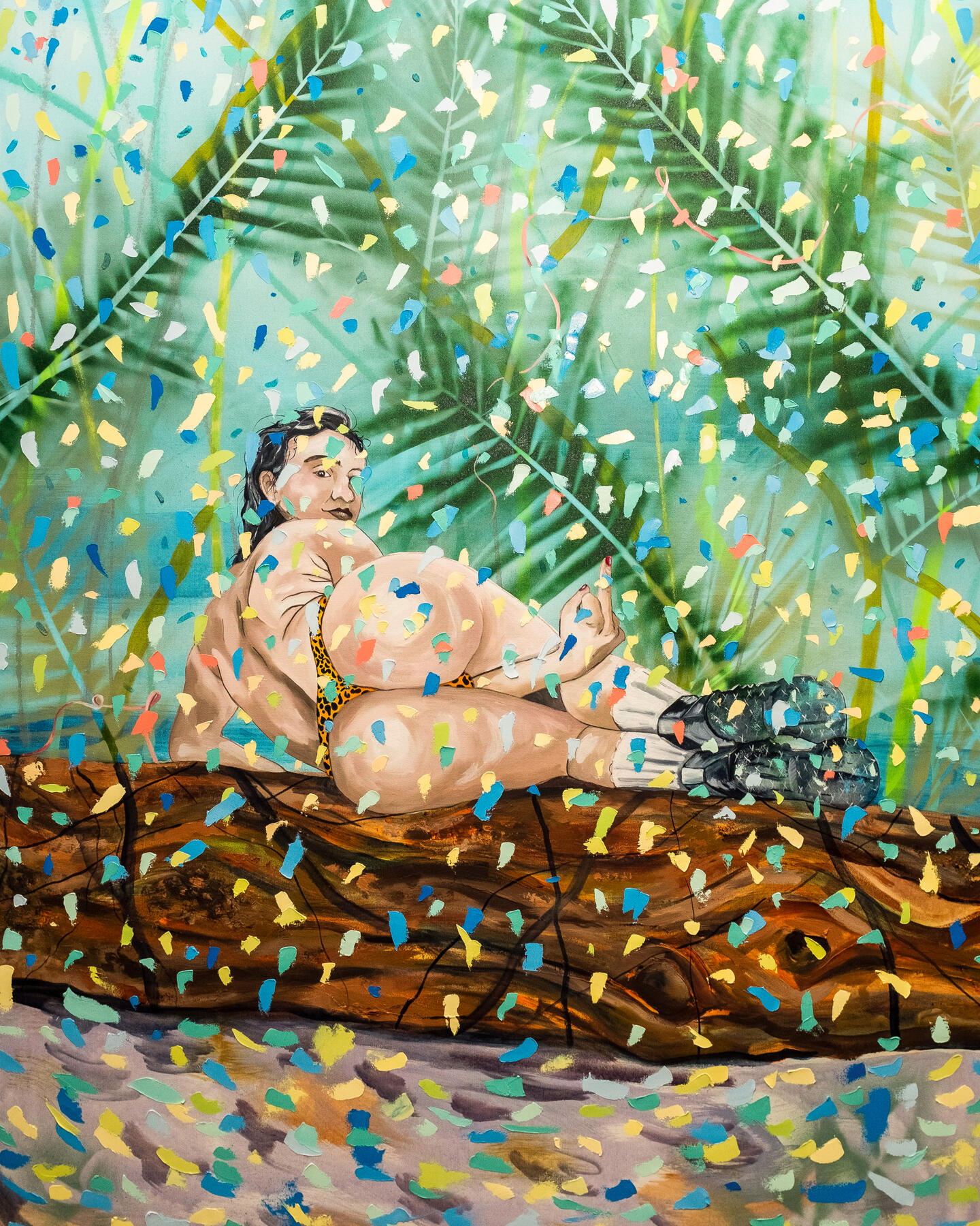 Valley Girl - 60" x 48", Oil on canvas