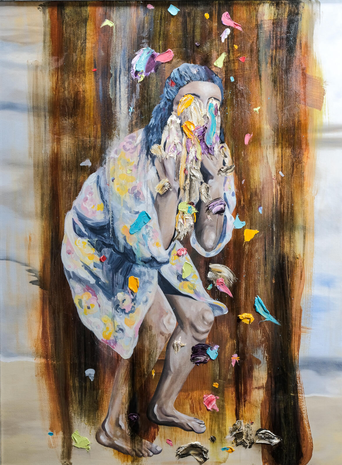 Bangarang - 48&quot; x 36&quot;, Oil on canvas